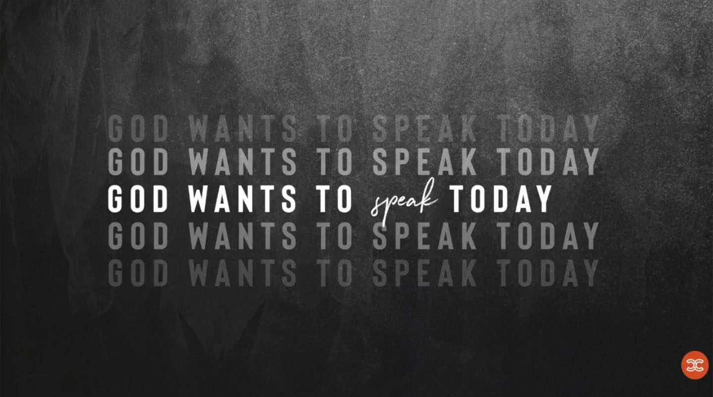 God Wants To Speak Today! – ASL